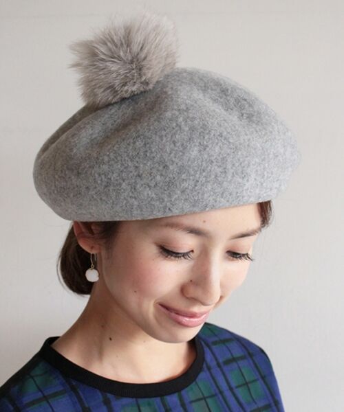 セール Bysf フェルトポンポンベレー ハンチング キャスケット ベレー帽 Beauty Youth United Arrows ビューティ ユース ユナイテッドアローズ ファッション通販 タカシマヤファッションスクエア