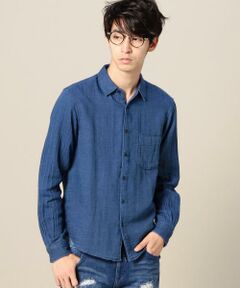 BEAUTY&YOUTH UNITED ARROWS / ビューティー&ユース ユナイテッドアローズ シャツ・ブラウス | BY Wガーゼ インディゴシャツ