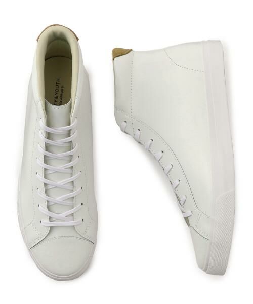 セール By スムースレザー ハイカットスニーカー スニーカー Beauty Youth United Arrows ビューティ ユース ユナイテッドアローズ ファッション通販 タカシマヤファッションスクエア