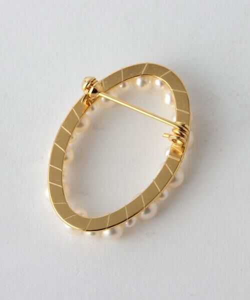 BEAUTY&YOUTH UNITED ARROWS / ビューティー&ユース ユナイテッドアローズ ブローチ・コサージュ | BY Causerie 淡水パールピン | 詳細1