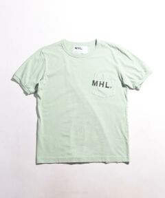 ＜MHL.＞17 1POC LOGO TEE/Tシャツ