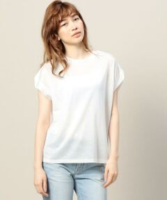 <a href=http://www.selectsquare.com/shop-women/beautyandyouth?sale_yn=1><font color=red><b>BEAUTY&YOUTH UNITED ARROWS<br>セールアイテム一覧はこちら</b></font></a><br><br>程よくカジュアルで軽やかなシルエットのフレンチスリーブに、柔らかな光沢を放つリヨセル生地で仕上げたクルーネックカットソー。<br>ショルダー部分に施したタックとゆったりとした身幅がこなれたフォルムを作り出し、今年らしいリラックスムードを醸し出します。<br>デニム等のカジュアルアイテムとのコーディネートに加え、スカートとのフェミニンな合わせもお勧めです。<br><br><font color=purple>店舗へお問い合わせの際は、<br>全国のBEAUTY&YOUTH 各店舗まで下記の品番をお申し付け下さい。<br>品名：BTF LY TUCK/SLD FS 品番：1617-222-5013</font>