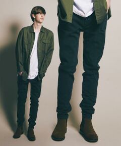 BEAUTY&YOUTH UNITED ARROWS / ビューティー&ユース ユナイテッドアローズ デニムパンツ | ＜monkey time＞ ∴ クラッシュ カツラギ スキニーパンツ