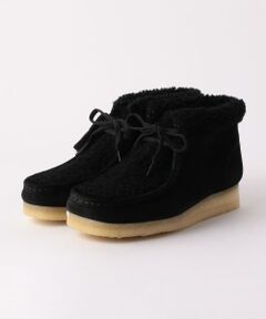 ＜CLARKS＞スエードボア ワラビ―ブーツ