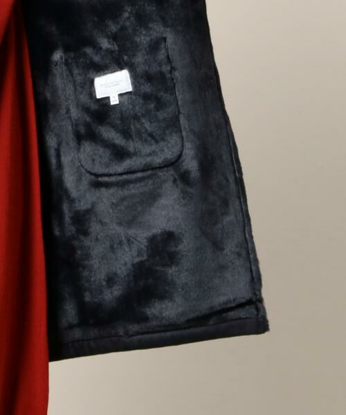 BY∵ フェイクムートンフードロングコート | 秋冬用UNITED ARROWS ...