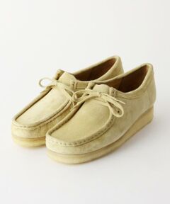 ＜CLARKS＞スエードWALLABEE