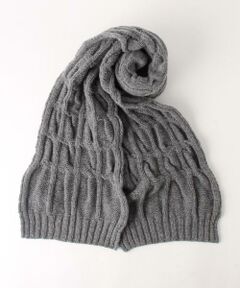 ＜INVERALLAN(インバーアラン）＞ CABLE SCARF/マフラー