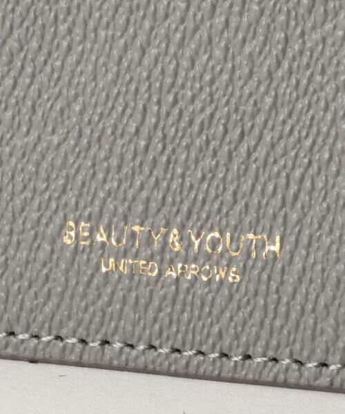 BEAUTY&YOUTH UNITED ARROWS / ビューティー&ユース ユナイテッドアローズ カードケース・名刺入れ・定期入れ | BY コーティングエンボス カードコインケース | 詳細5