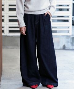 BEAUTY&YOUTH UNITED ARROWS / ビューティ&ユース ユナイテッドアローズ デニムパンツ | 【WEB限定】by ※∴デニムタックワイドパンツ