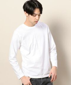 BY ステーブル コットン ロングスリーブ TEE  -MADE IN JAPAN-