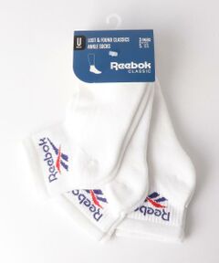 ＜Reebok（リーボック）＞3PACK ショートソックス