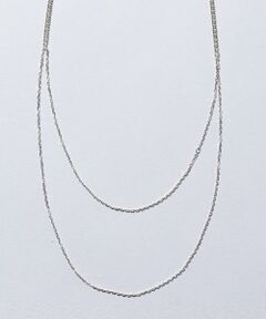 ＜monkey time＞ CHAINNECK LACE s/fine/ネックレス