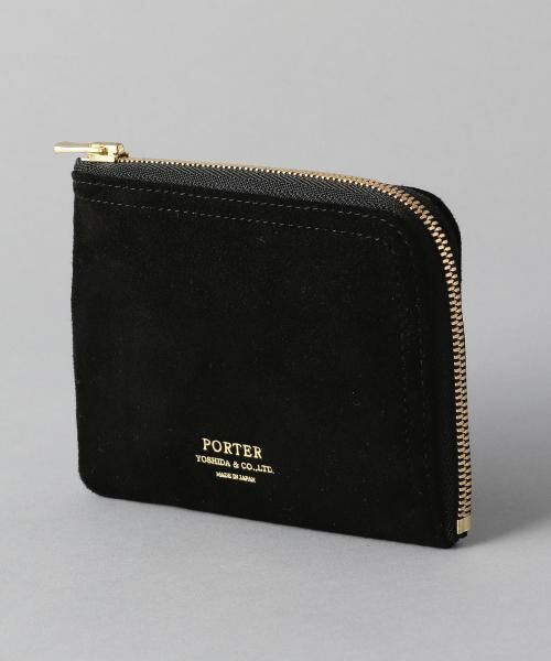 【別注】 ＜PORTER（ポーター）＞ DOUBLE L-ZIP WALLET/財布