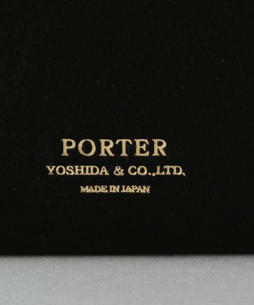 BEAUTY&YOUTH UNITED ARROWS / ビューティー&ユース ユナイテッドアローズ 財布・コインケース・マネークリップ | 【別注】 ＜PORTER（ポーター）＞ DOUBLE L-ZIP WALLET/財布 | 詳細5