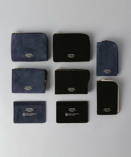 【別注】 ＜PORTER（ポーター）＞ DOUBLE L-ZIP WALLET/財布