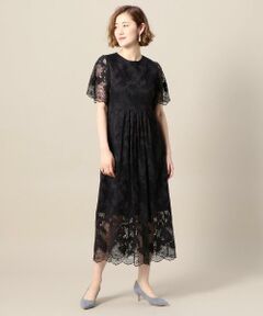 BY DRESS レースマキシドレス