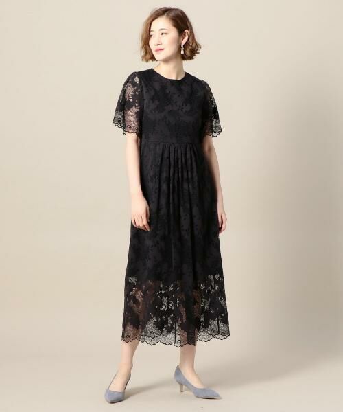 BY DRESS レースマキシドレス （ロング・マキシ丈ワンピース