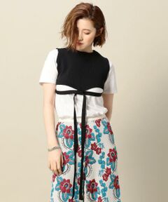 BEAUTY&YOUTH UNITED ARROWS / ビューティー&ユース ユナイテッドアローズ ニット・セーター | ＜TAN＞テープショートニットプルオーバー