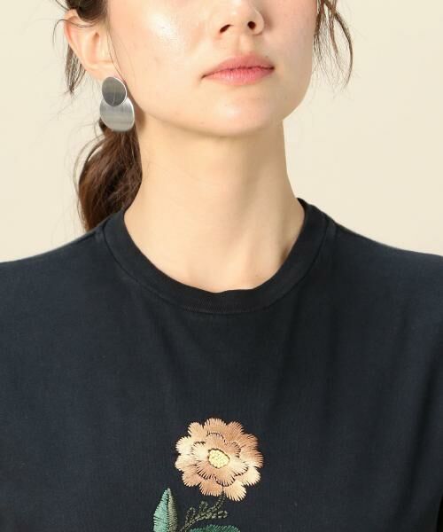 BEAUTY&YOUTH UNITED ARROWS / ビューティー&ユース ユナイテッドアローズ Tシャツ | ＜ALEXACHUNG＞フラワーエンブロイダリーTシャツ | 詳細6