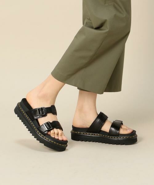 BEAUTY&YOUTH UNITED ARROWS / ビューティー&ユース ユナイテッドアローズ サンダル | ＜Dr. Martens＞ZEBRILUS MYLES SLIDEレザーサンダル | 詳細7