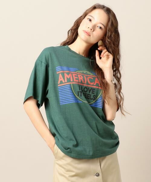 ＜Americana（アメリカーナ）＞グラフィックTシャツ