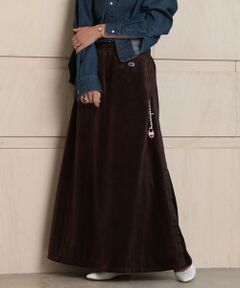 BEAUTY&YOUTH UNITED ARROWS / ビューティ&ユース ユナイテッドアローズ ロング・マキシ丈スカート | 【予約】【別注】＜Champion（チャンピオン）＞ベロアマキシスカート