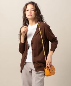 BEAUTY&YOUTH UNITED ARROWS / ビューティ&ユース ユナイテッドアローズ カーディガン・ボレロ | BY コットンレーヨンVネックカーディガン