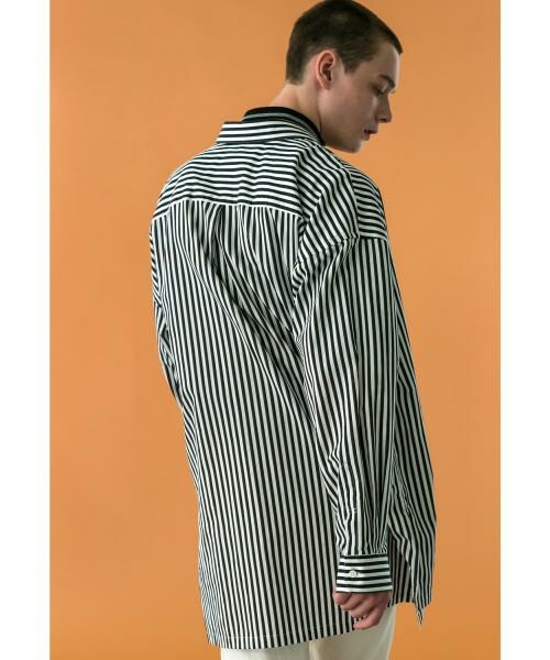 BEAUTY&YOUTH UNITED ARROWS / ビューティー&ユース ユナイテッドアローズ シャツ・ブラウス | ＜monkey time＞ STN STRIPE LONG SHIRT/シャツ | 詳細4