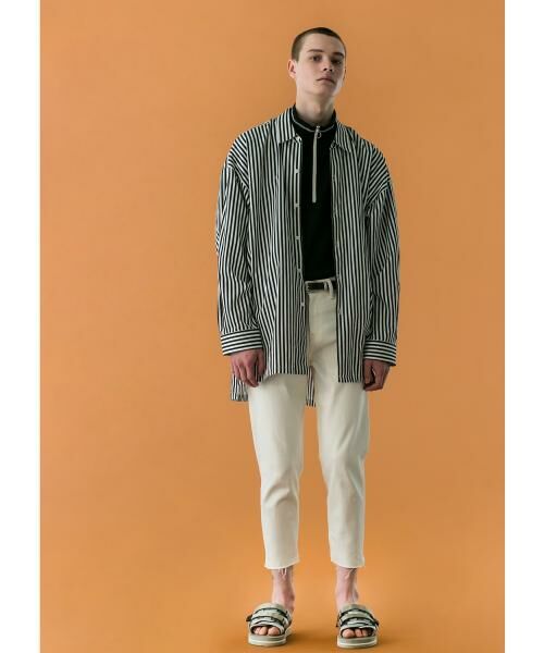 BEAUTY&YOUTH UNITED ARROWS / ビューティー&ユース ユナイテッドアローズ シャツ・ブラウス | ＜monkey time＞ STN STRIPE LONG SHIRT/シャツ | 詳細5