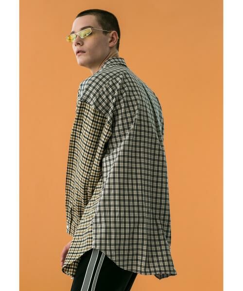 BEAUTY&YOUTH UNITED ARROWS / ビューティー&ユース ユナイテッドアローズ シャツ・ブラウス | ＜monkey time＞ TARTAN CHECK PANEL OVER SIZED REG/シャツ | 詳細2