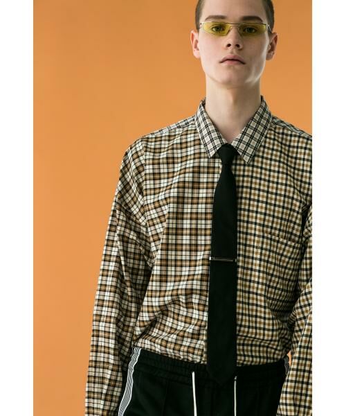 BEAUTY&YOUTH UNITED ARROWS / ビューティー&ユース ユナイテッドアローズ シャツ・ブラウス | ＜monkey time＞ TARTAN CHECK PANEL OVER SIZED REG/シャツ | 詳細5