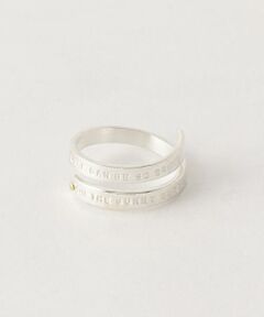 ＜on the sunny side of the street＞ STAMPED RING S/リング