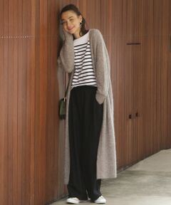 BEAUTY&YOUTH UNITED ARROWS / ビューティ&ユース ユナイテッドアローズ カーディガン・ボレロ | 【予約】BY モヘアブレンドロングニットガウン