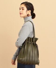 BEAUTY&YOUTH UNITED ARROWS / ビューティ&ユース ユナイテッドアローズ トートバッグ | BY フェイクレザー コンビパネルトートバッグ