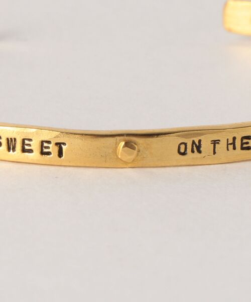 BEAUTY&YOUTH UNITED ARROWS / ビューティー&ユース ユナイテッドアローズ ブレスレット・バングル | ＜on the sunny side of the street＞ STAMPED BANGLE G/バングル | 詳細2