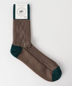 ＜LOCAL ROOTS＞ CABLE SOCKS/ソックス