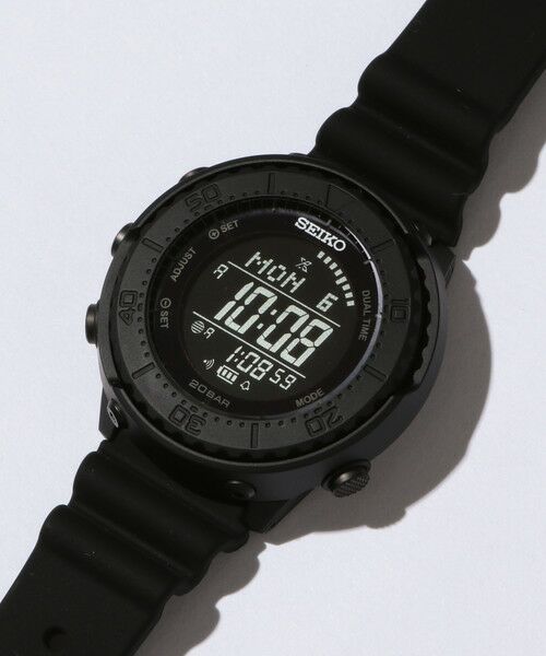 BEAUTY&YOUTH UNITED ARROWS / ビューティー&ユース ユナイテッドアローズ 腕時計 | 【別注】 ＜SEIKO（セイコー）＞ BLACK DIGITAL/腕時計 | 詳細5