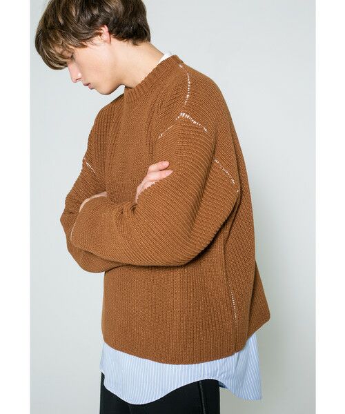 BY UNITED ARROWS ワッフルポケニット