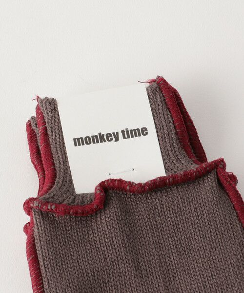 BEAUTY&YOUTH UNITED ARROWS / ビューティー&ユース ユナイテッドアローズ ソックス | ＜monkey time＞ LOCK SAWING SOCKS/ソックス | 詳細1