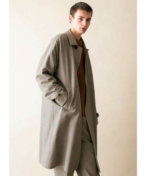 BEAUTY&YOUTH UNITED ARROWS / ビューティー&ユース ユナイテッドアローズ ステンカラーコート | ＜monkey time＞ GUNCLUB CHECK STN COAT/ステンカラ―コート | 詳細2