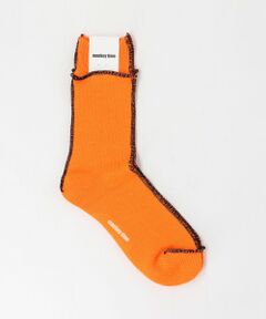 ＜monkey time＞ LOCK SEWING SOCKS neon/ソックス