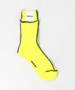 ＜monkey time＞ LOCK SEWING SOCKS neon/ソックス