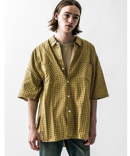 BEAUTY&YOUTH UNITED ARROWS / ビューティー&ユース ユナイテッドアローズ シャツ・ブラウス | ＜monkey time＞ OVERSIZED CHECK REG SSL SHIRT/シャツ | 詳細2