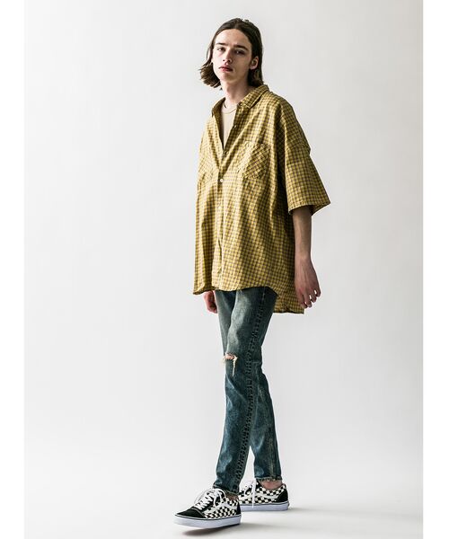 BEAUTY&YOUTH UNITED ARROWS / ビューティー&ユース ユナイテッドアローズ シャツ・ブラウス | ＜monkey time＞ OVERSIZED CHECK REG SSL SHIRT/シャツ | 詳細6