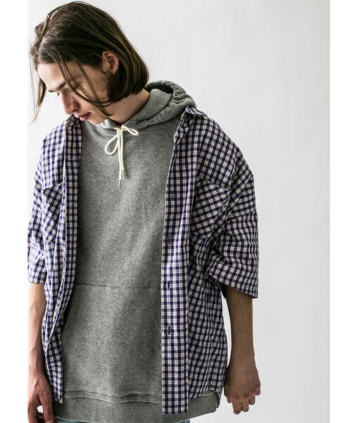 BEAUTY&YOUTH UNITED ARROWS / ビューティー&ユース ユナイテッドアローズ シャツ・ブラウス | ＜monkey time＞ OVERSIZED CHECK REG SSL SHIRT/シャツ | 詳細12