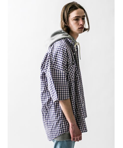 BEAUTY&YOUTH UNITED ARROWS / ビューティー&ユース ユナイテッドアローズ シャツ・ブラウス | ＜monkey time＞ OVERSIZED CHECK REG SSL SHIRT/シャツ | 詳細14