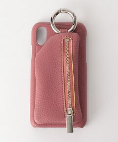 【別注】＜AJEW＞CADENA ジップ IPHONE X/XS ケース/PINK