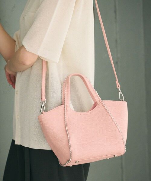 BEAUTY&YOUTH UNITED ARROWS / ビューティー&ユース ユナイテッドアローズ トートバッグ | ボールチェーン ミニトートバッグ -2WAY- | 詳細21