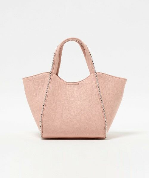 BEAUTY&YOUTH UNITED ARROWS / ビューティー&ユース ユナイテッドアローズ トートバッグ | ボールチェーン ミニトートバッグ -2WAY-（LT.PINK）