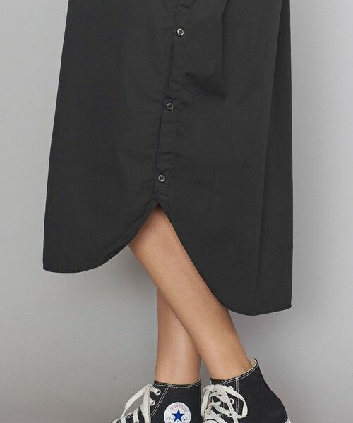 セール 別注 Americana アメリカーナ シャツワンピース ブラックo ロング マキシ丈ワンピース Beauty Youth United Arrows ビューティ ユース ユナイテッドアローズ ファッション通販 タカシマヤファッションスクエア